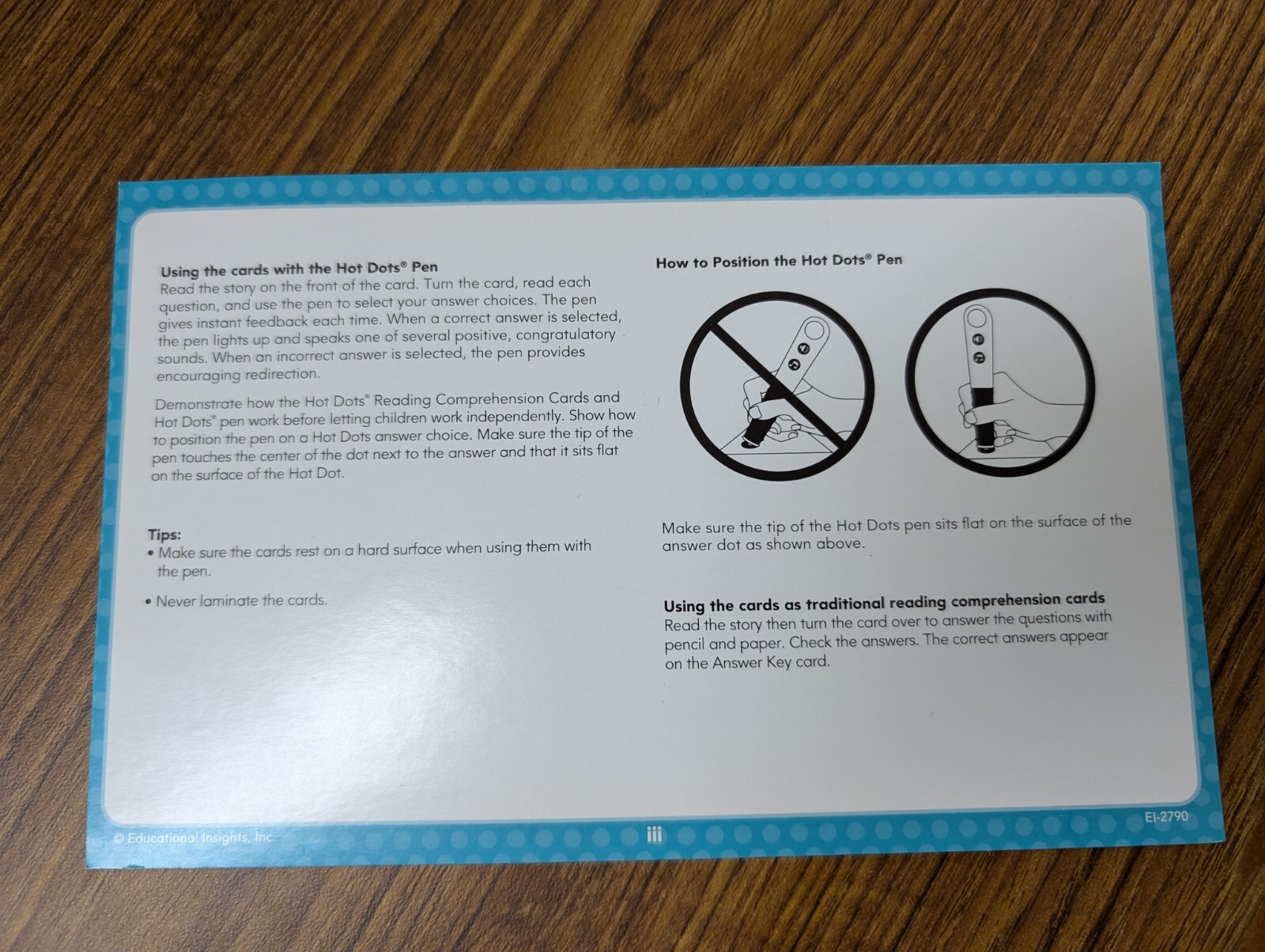 Reading Hot Dots Getting the Main Idea Gr. 2-6