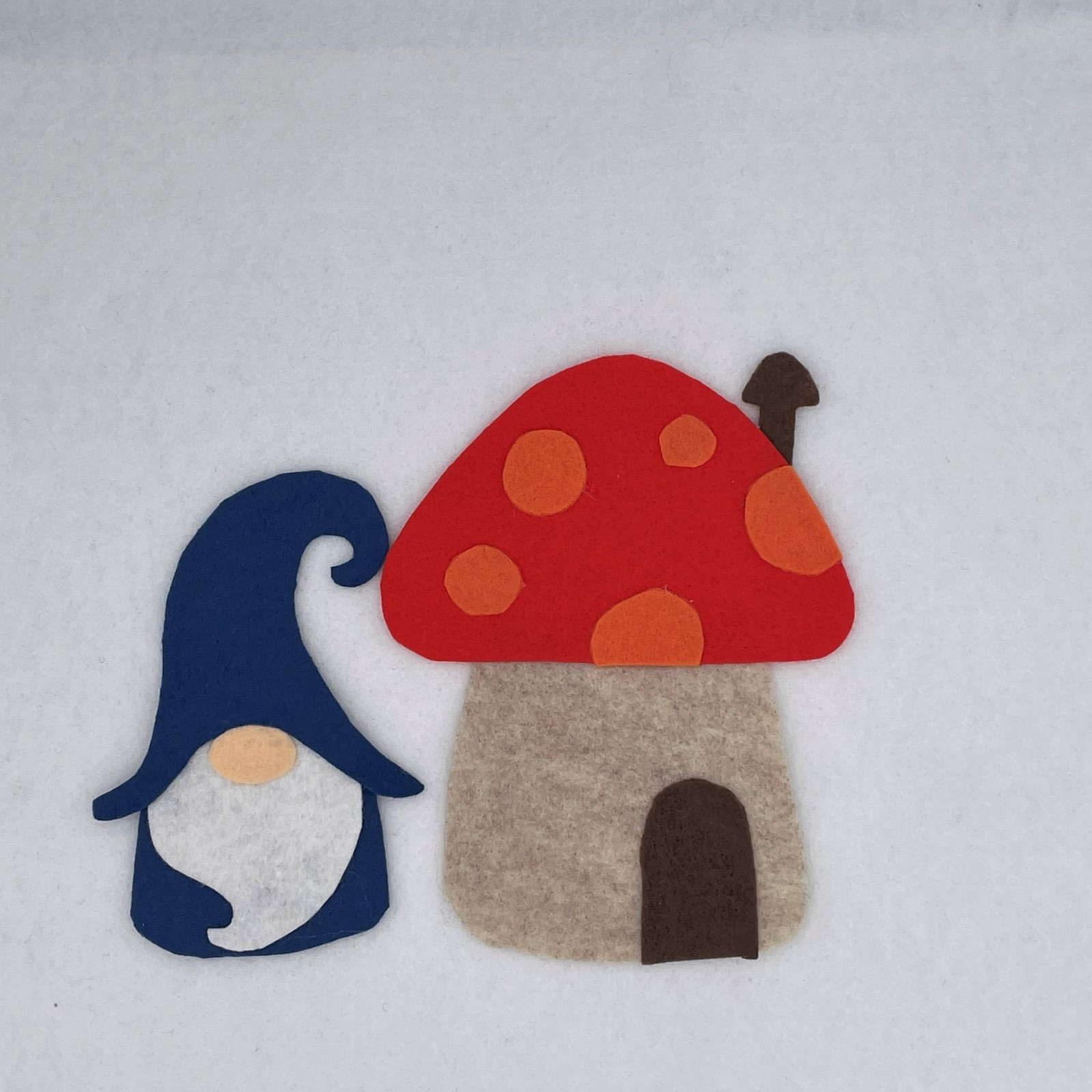  5 Little Garden Gnomes Felt Set – Celebrate Whimsical Woodland Storytelling