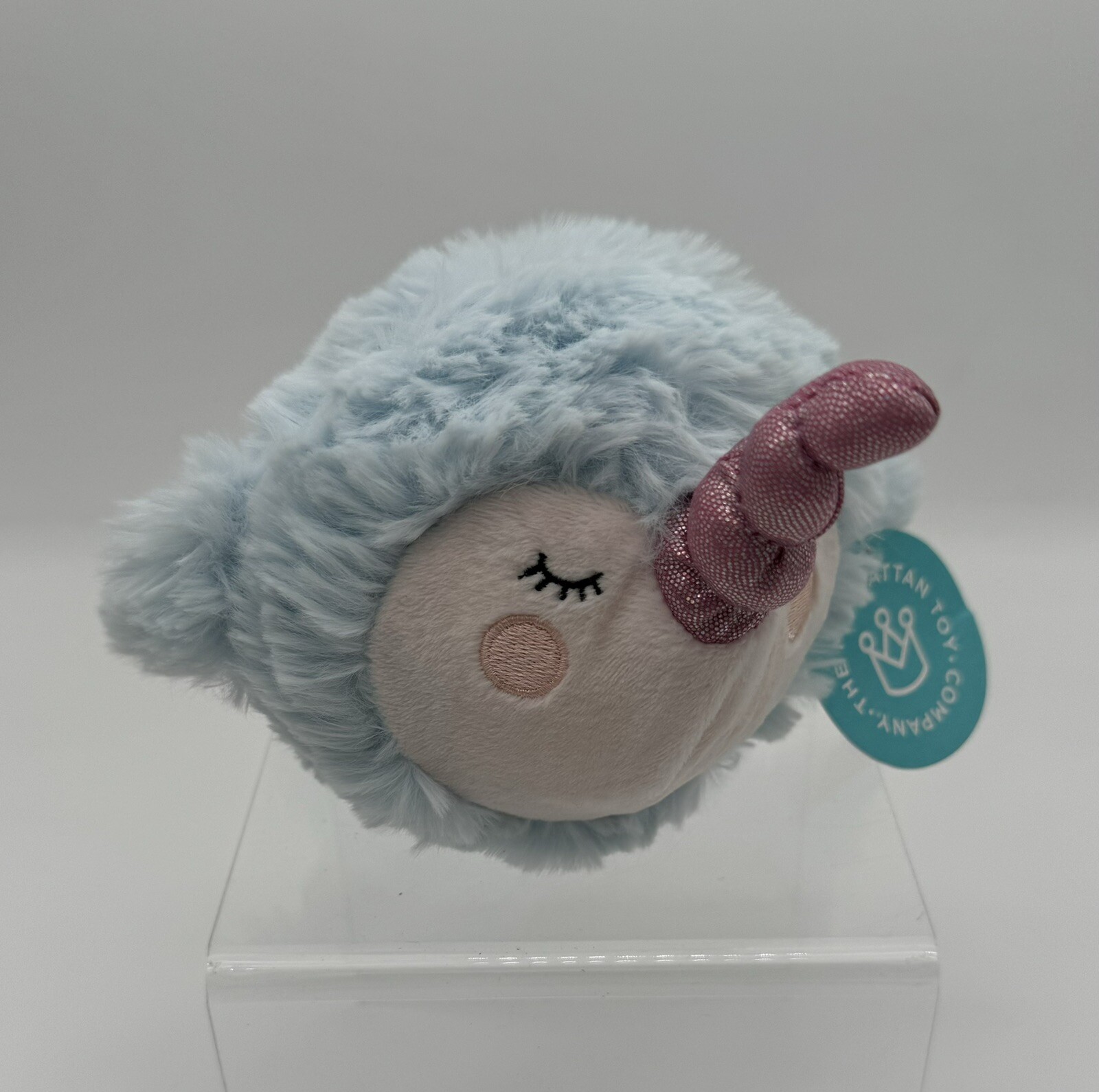 SqeezMeez Narwhal Stuffed Toy Cute Soft Squeezable New