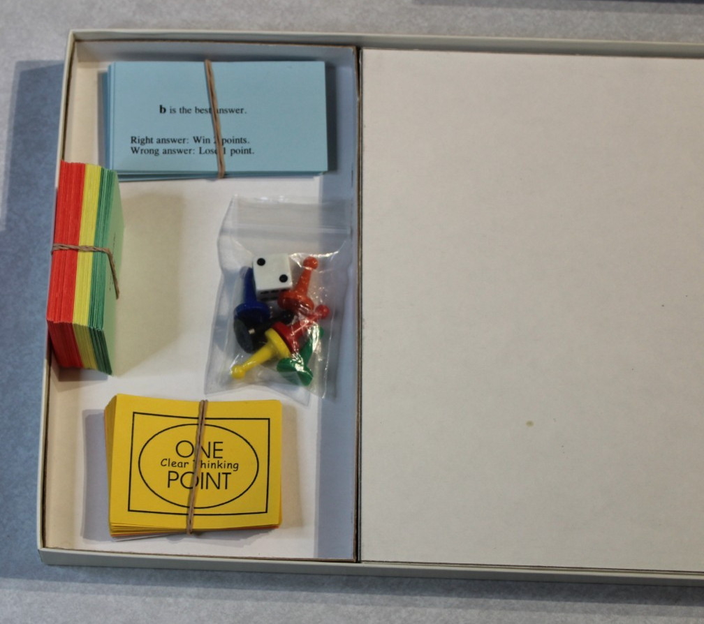 Homeschool Franklin Learning System Clear Thinking Gr 2-5 Interactive Board Game