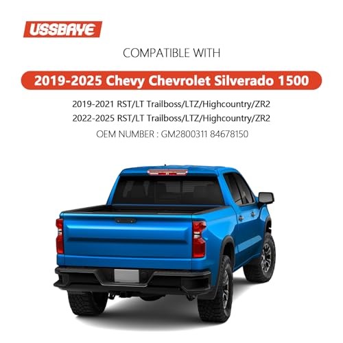 LED Tail Light Compatible with 2019 Right Passenger Side 19-25 Silverado LED