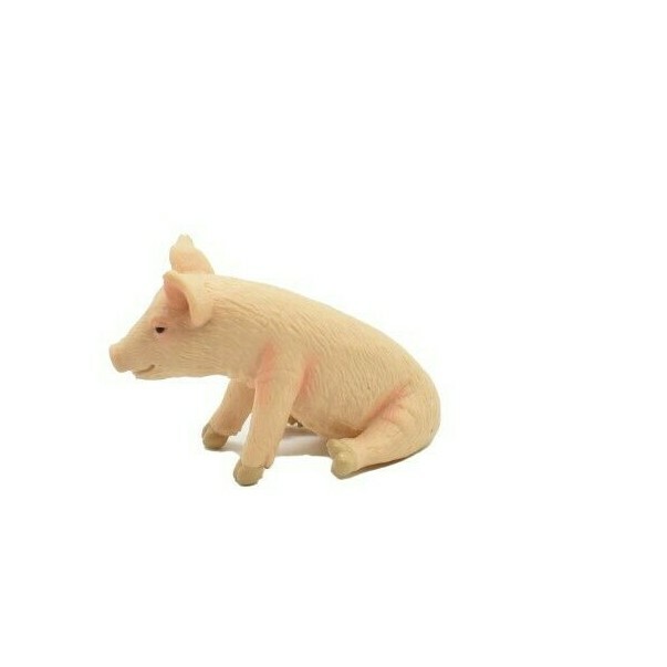 Piglet Sitting ~ Plastic Replica 2″ ~ F8005-B114