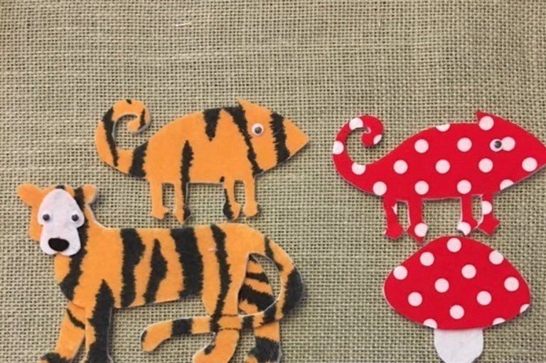 A Color of His Own Fun Felt Set for Felt Boards & Learning Play