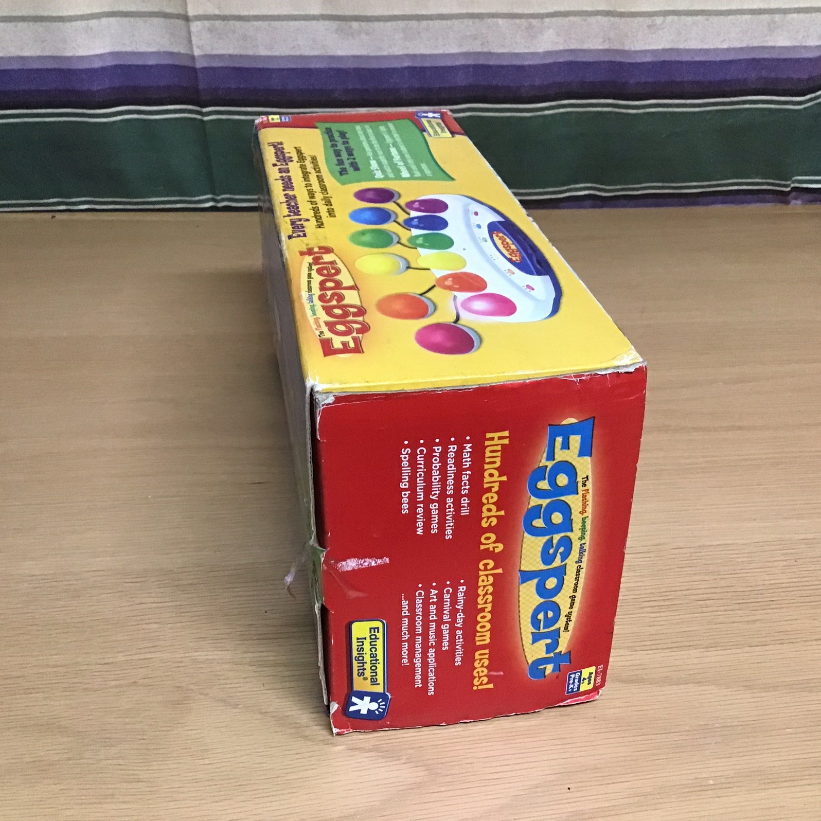 Eggspert Classic Educational Insights Classroom Buzzer Game new open box