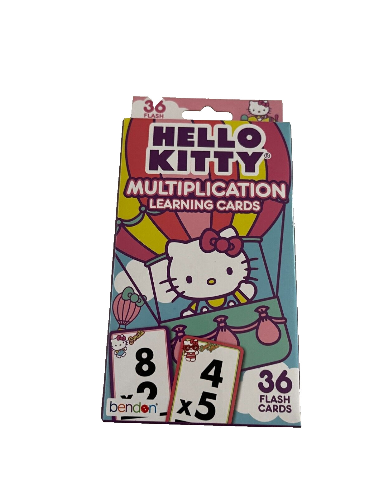 Hello Kitty Multiplication Learning Cards- 36 Flash Cards