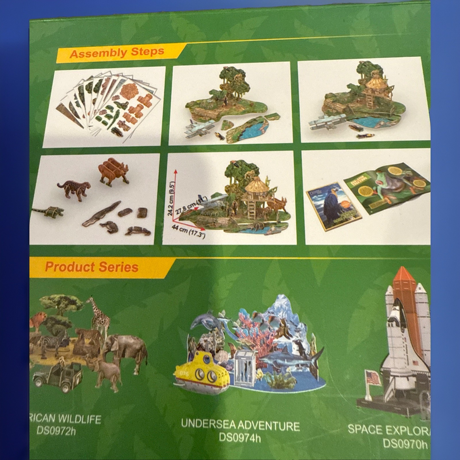 Puzzle National Geographic Kids Amazon Rainforest 3D Puzzle