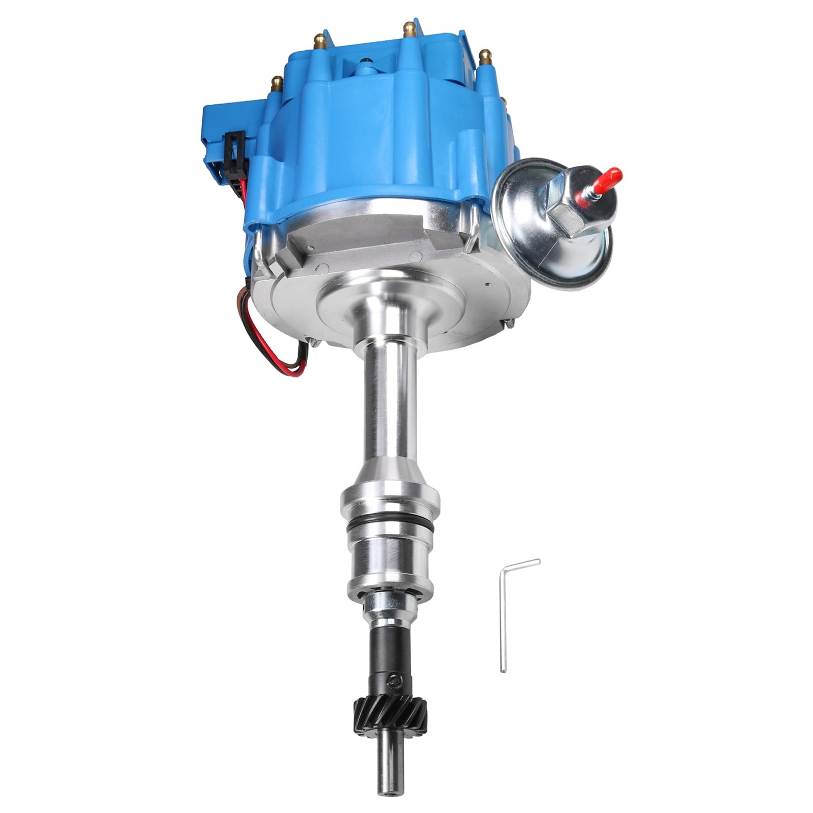 HEI Ignition Distributor 65K Coil for Ford 221 260 289 302 5.0 Blue