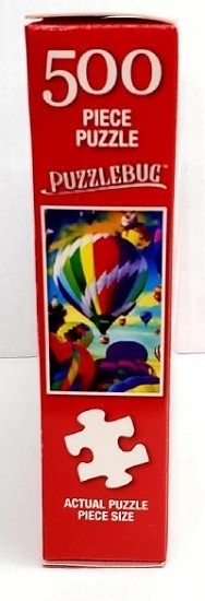 CRA-Z-ART 500PC PUZZLE JIGSAW SET GOD BLESS USA LIGHTHOUSE BALLOONS LIFTOFF NEW