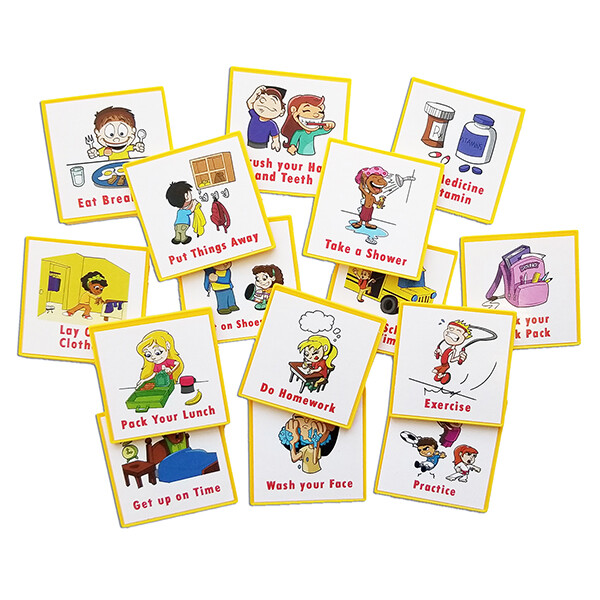 I Can Do It reward chart Supplemental School Pack, 15 tasks=easier school days!