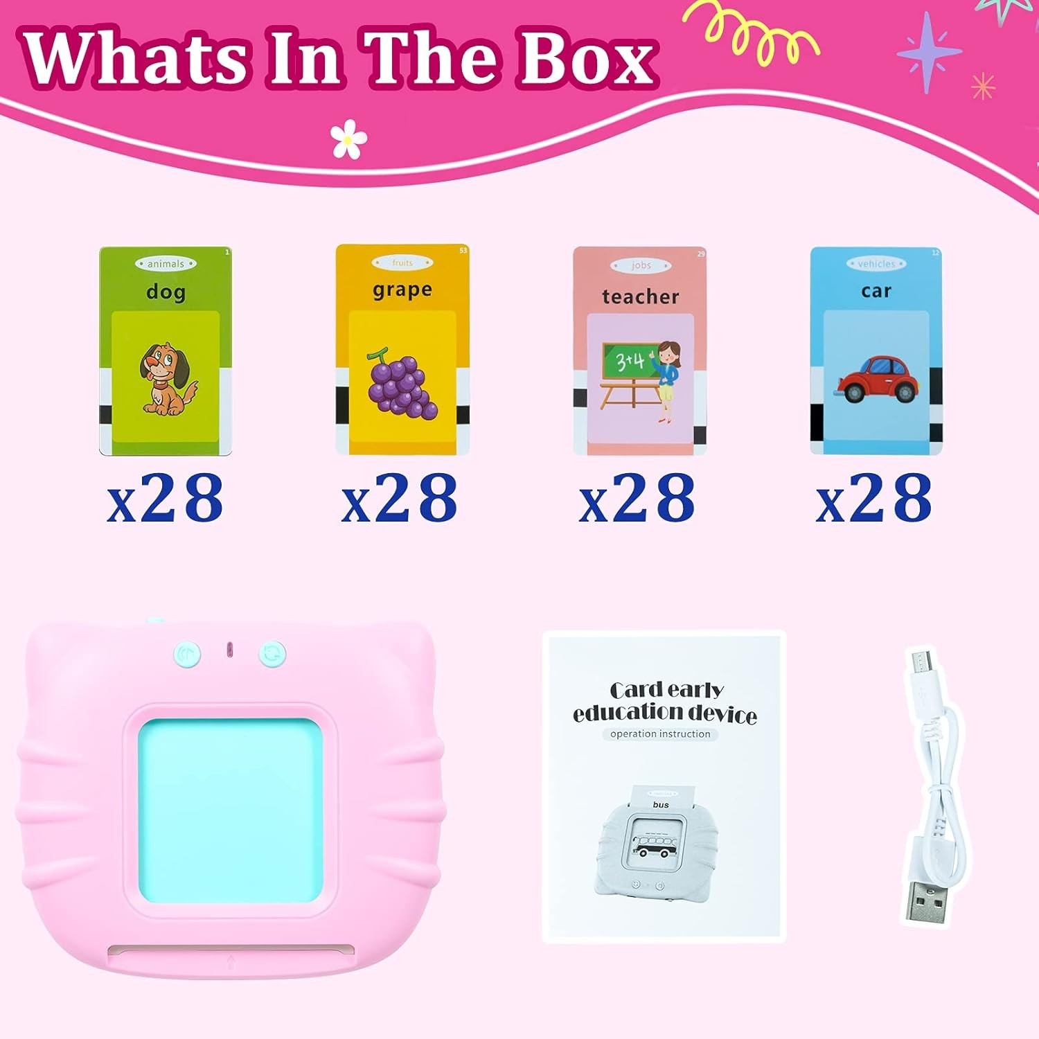 Toddler Toys for 2 3 4 5 Year Old Boys and Girls, Speech Therapy/Autism Sensory