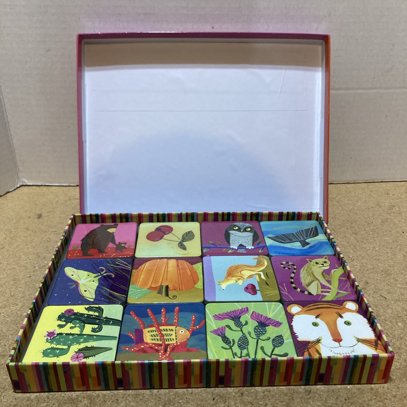 eeBoo “Life on Earth” Matching Game: 48 Tiles*Sharpen Memory Skills Age 5+