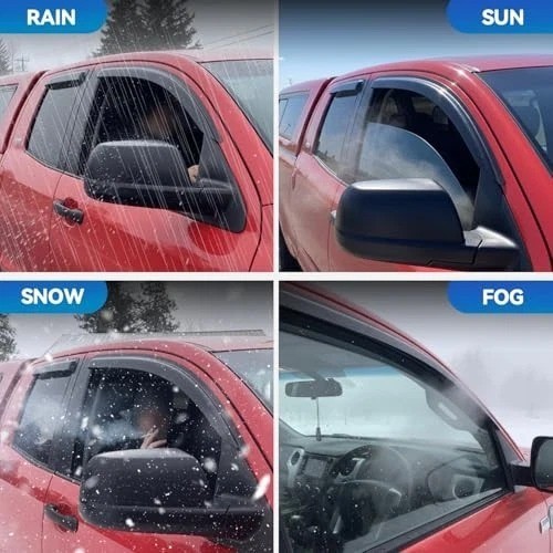 Window Visors Rain Guards for 1988-1999 Chevy/GMC C1500/ C2500/C3500/ K1500/