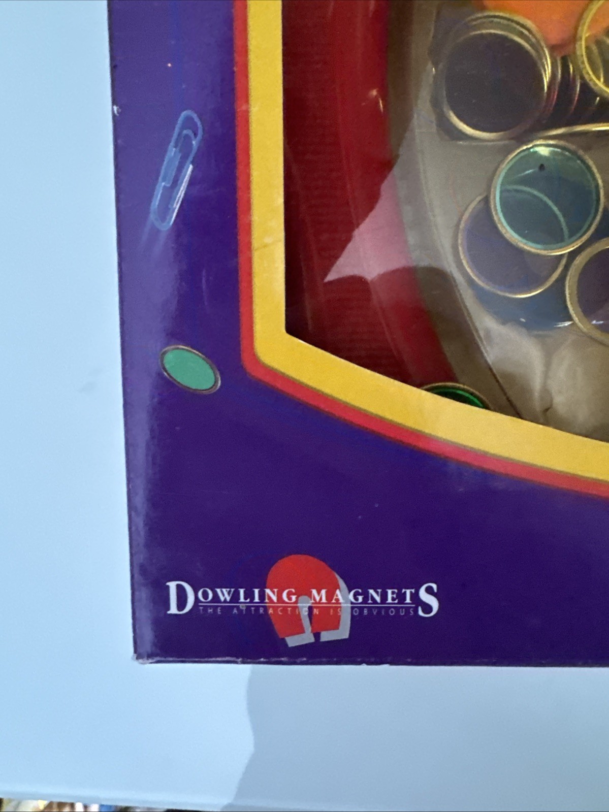 Giant Horseshoe Magnet Kit Dowling Magnets 2004 Complete Science Education Toy