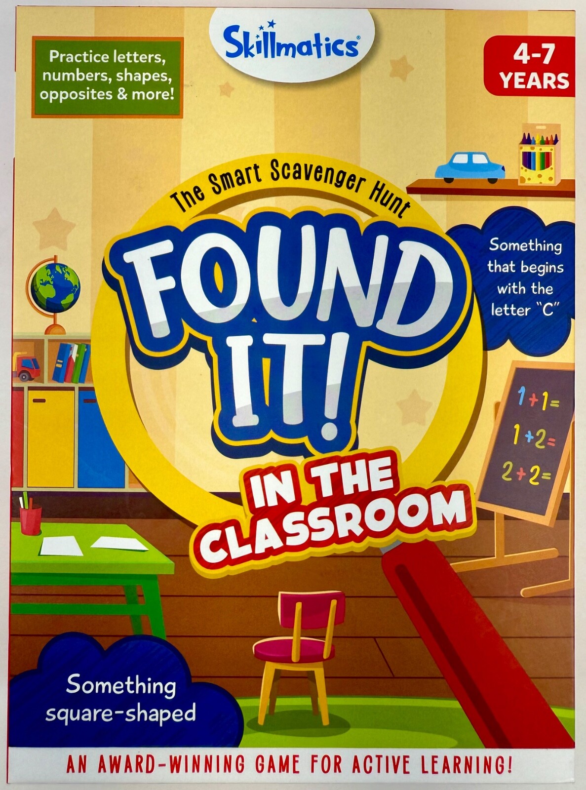 Skillmatics The Smart Scavenger Hunt Found It In The Classroom Ages 4-7 Years