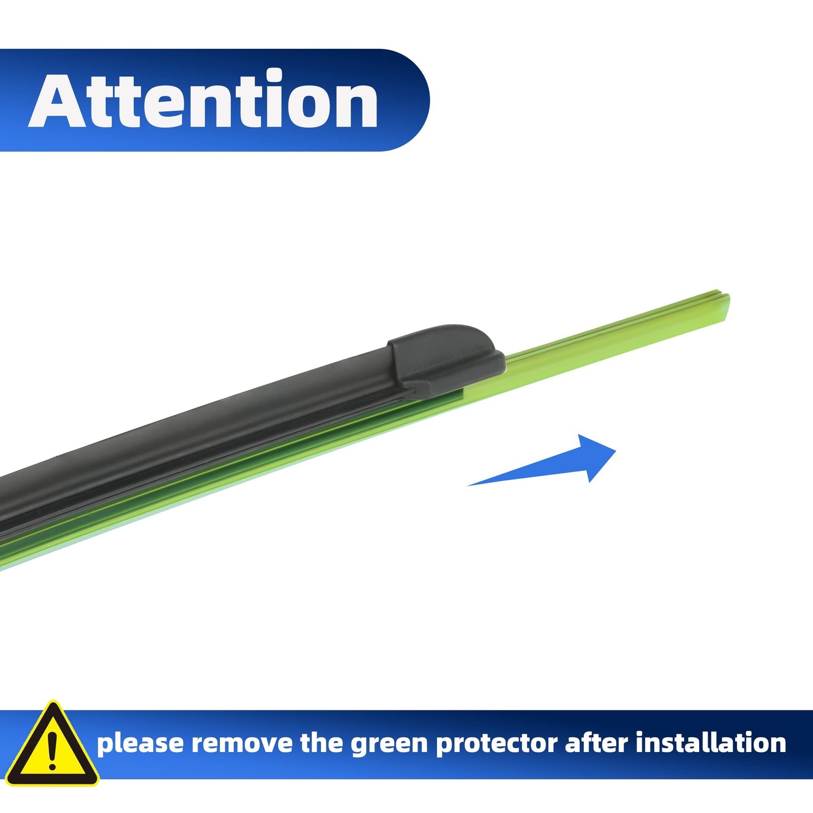 Windshield Wipers 24″+20″（Top Lock 16mm,Set of 2) replacement for Audi A4