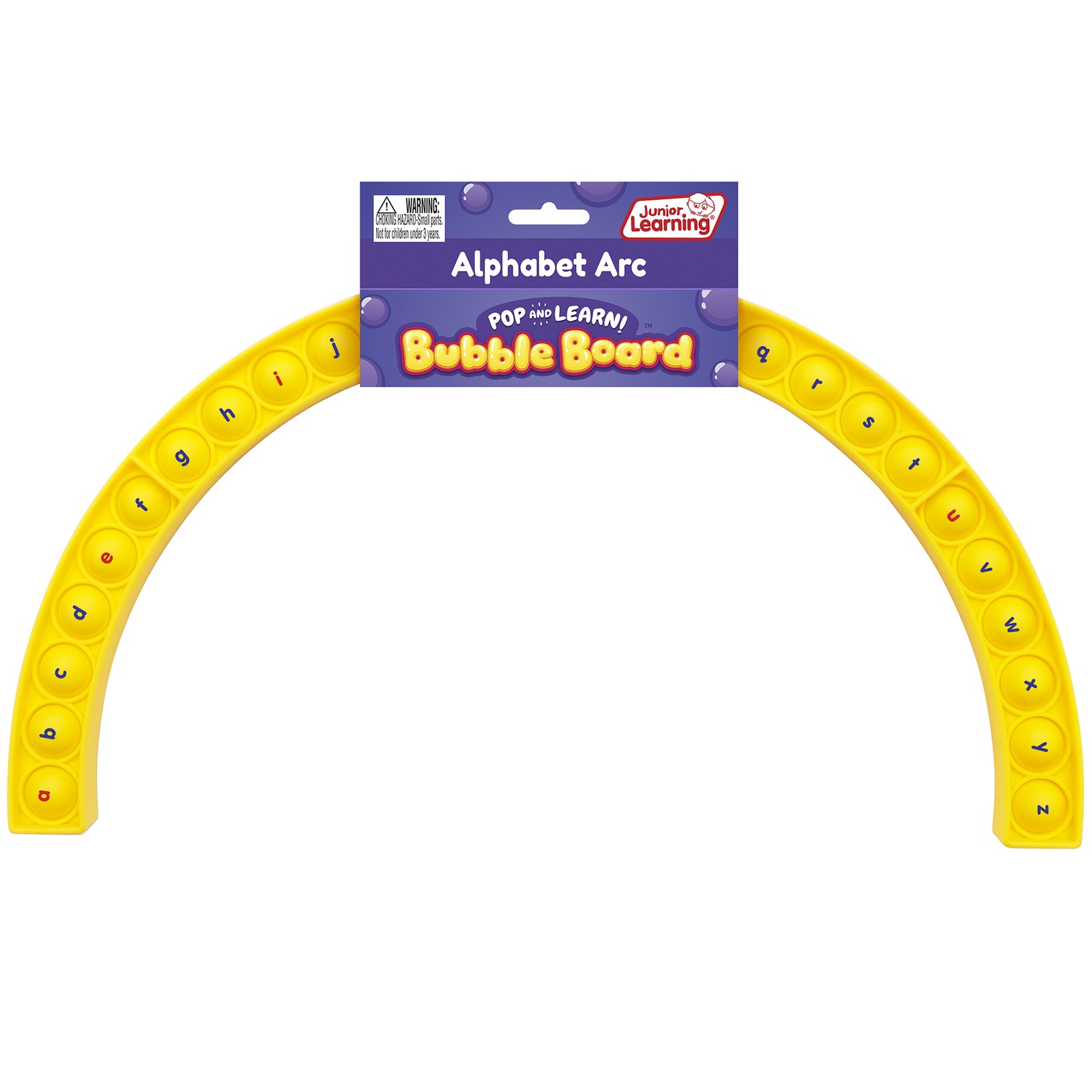 Junior Learning Alphabet Arc Bubble Board, Double-Sided, Ages 4-7