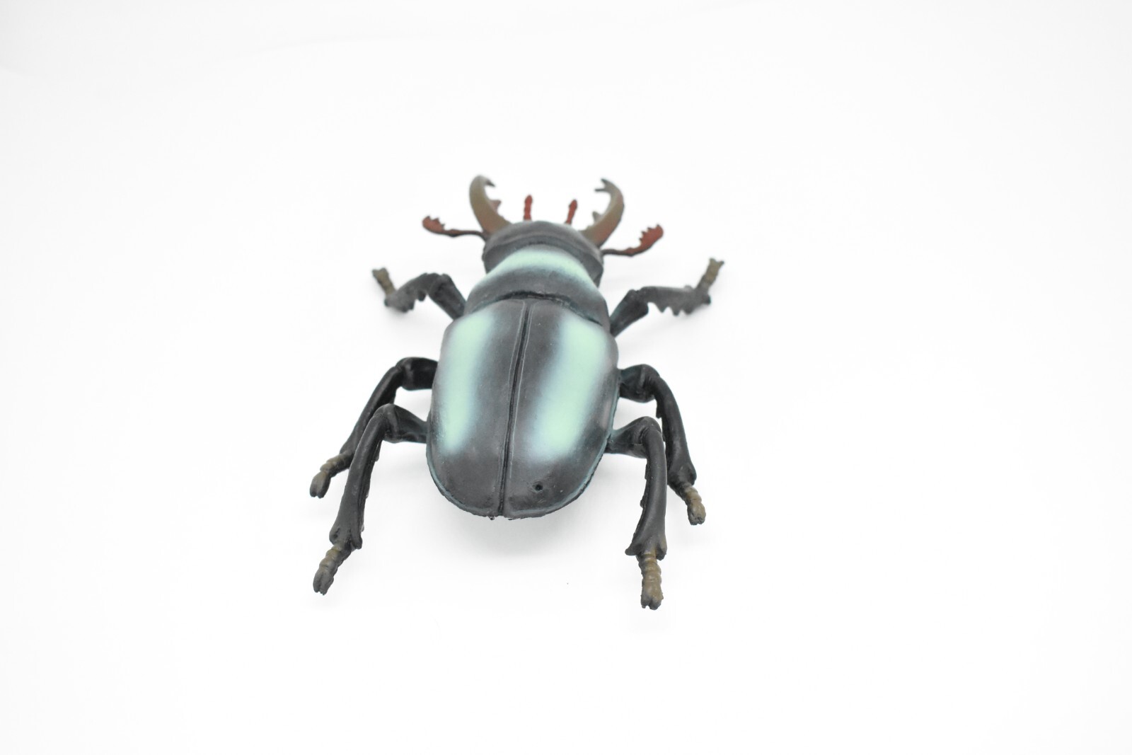 Stag Beetle, Realistic Model, Jumbo Size, Rubber Toy 6″ F2088 B493