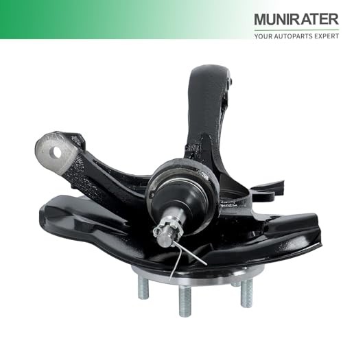 Front Left Side Wheel Bearing Hub Steering Knuckle Replacement for Accord