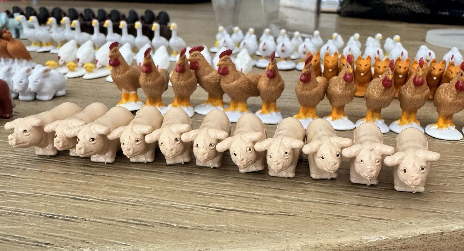 Lakeshore Farm Animal Counters- 24 Diff Animals-10/11 Of Each-RARE/Discontinued
