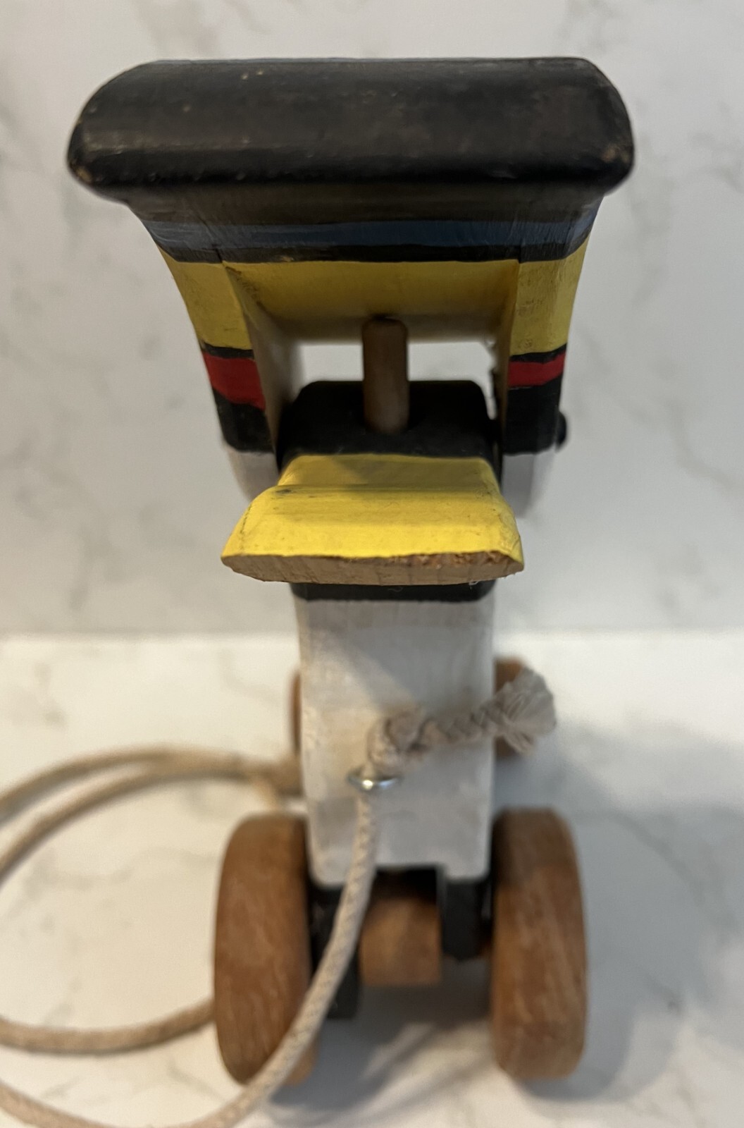 Unbranded Wooden Activity Toucan – Pull Along Toy 8″ Tall 10″ Long and 3″ Wide