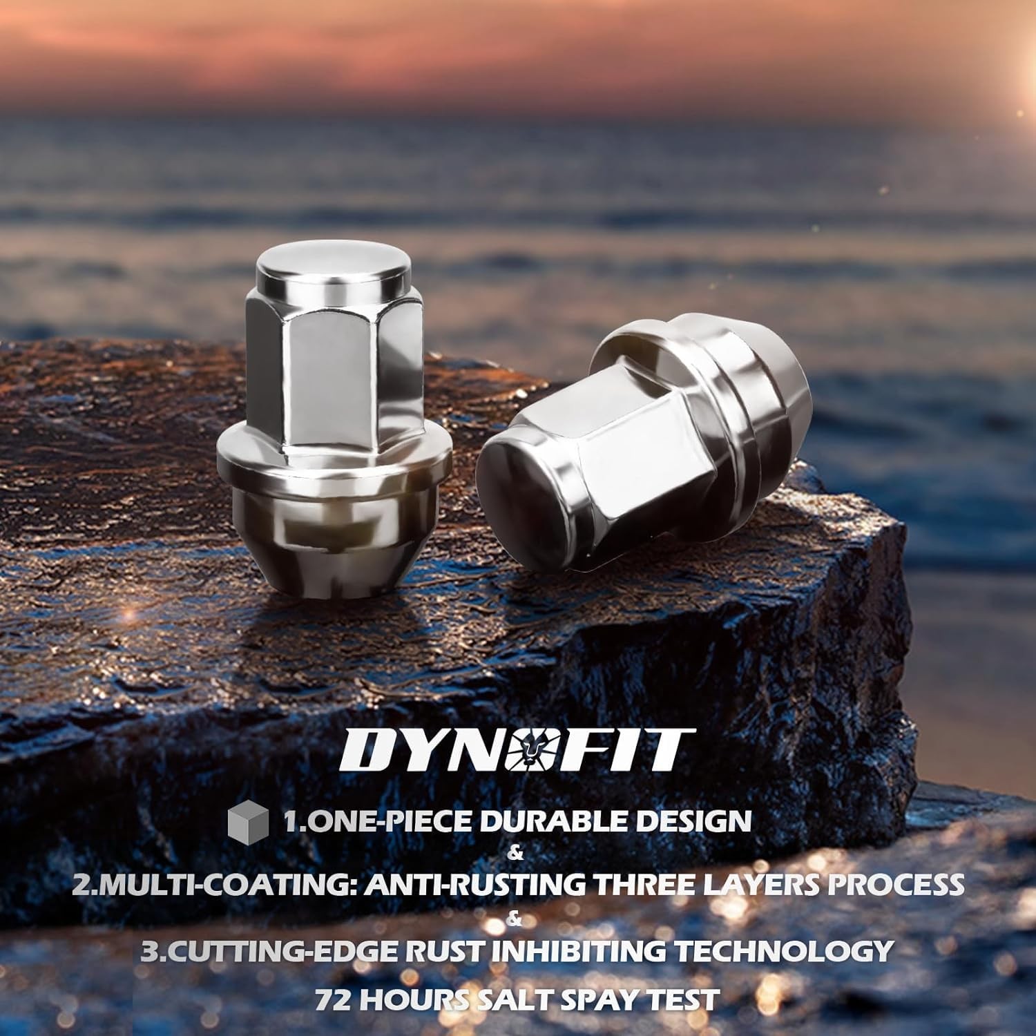 5 Pack OEM Silver M14X1.5 Lug Nuts for 2015-2019 F-150 & 2015-2026 Expedition