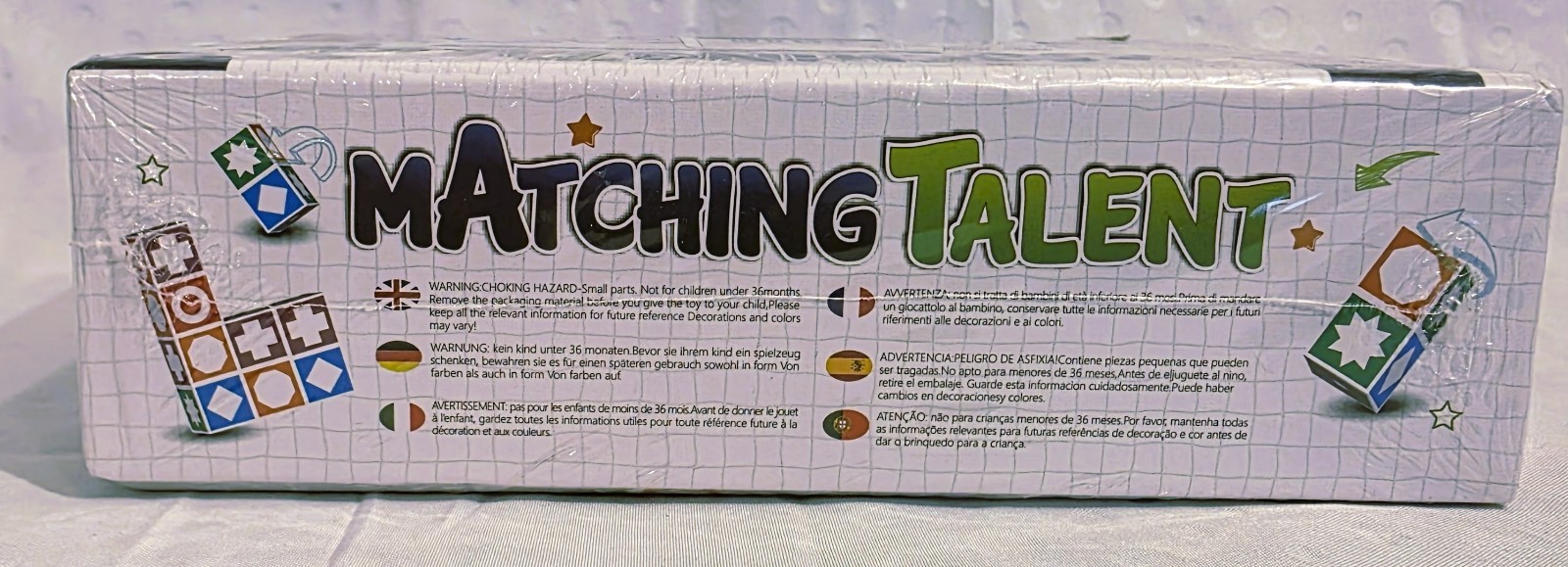 Matching Talent Puzzle Game Educational STEM Shape Matching Toy Kids