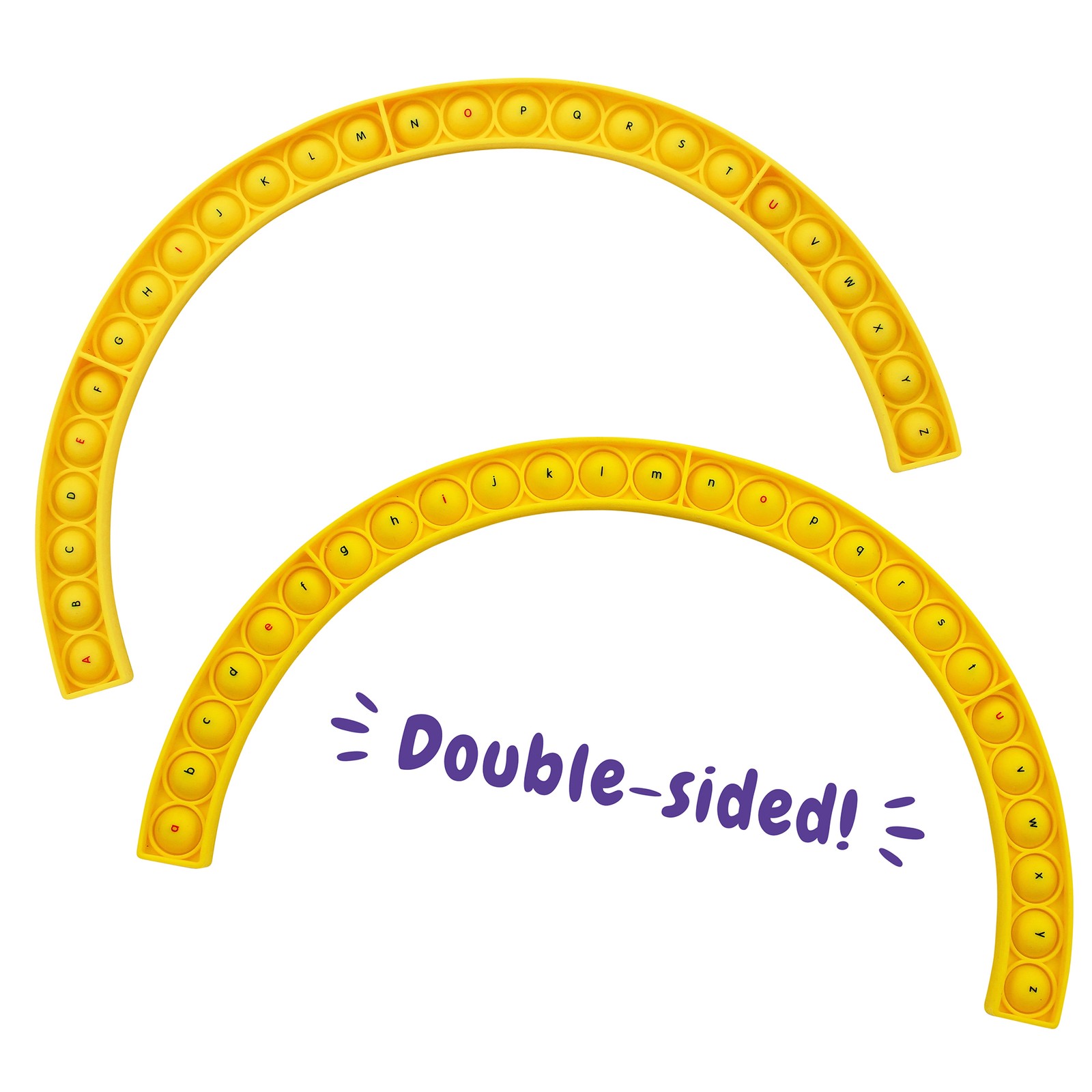 Junior Learning Alphabet Arc Bubble Board, Double-Sided, Ages 4-7