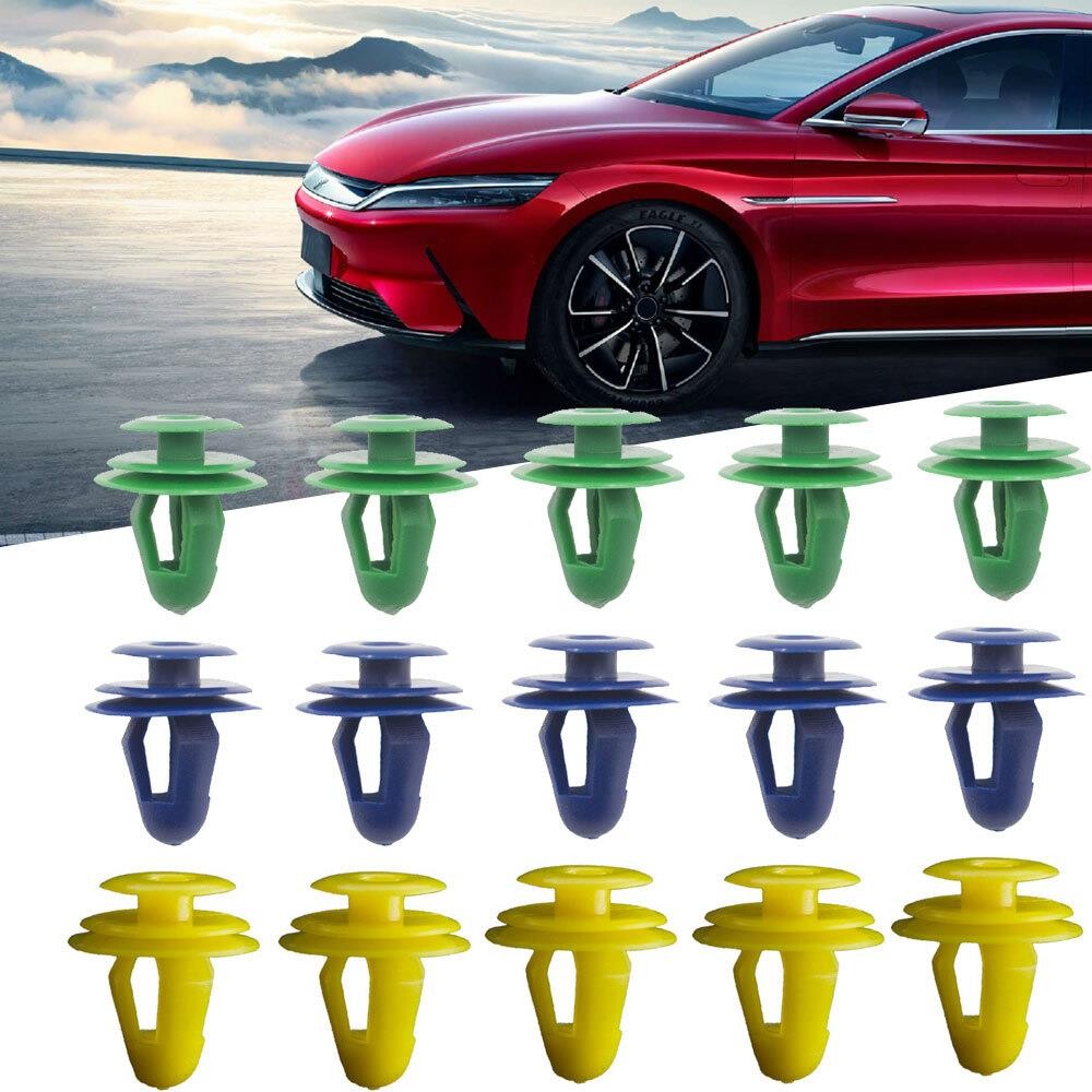Car Door Panel Clips Fixing Fastener 9mm Hole Car Interior Door Trim 50PCs