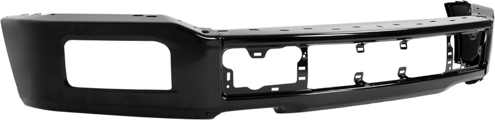 18-20 Ford F150 Front Bumper Face Bar w/ Fog Light Hole Impact Bar Chrome