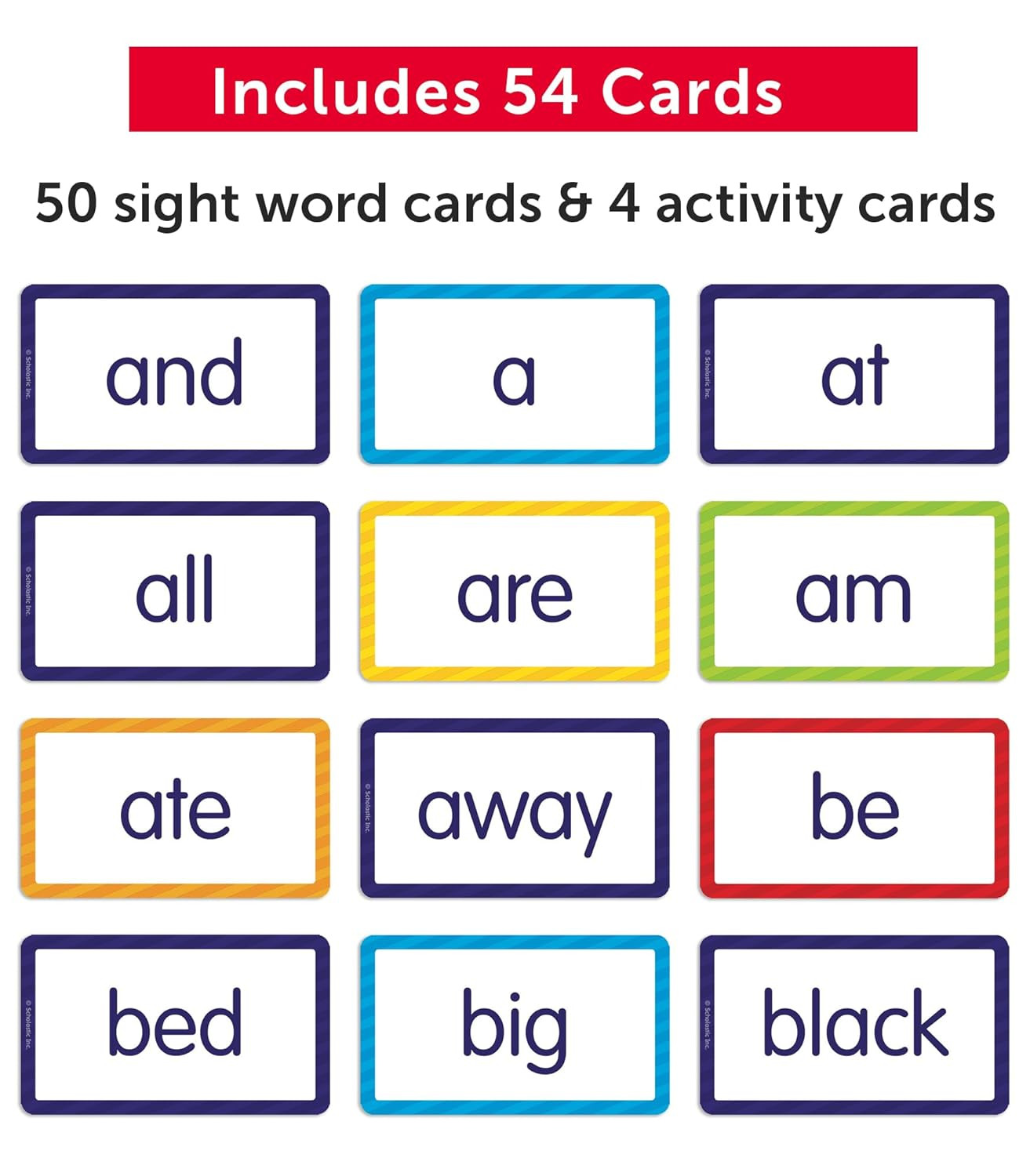 Scholastic Flash Cards: Sight Words