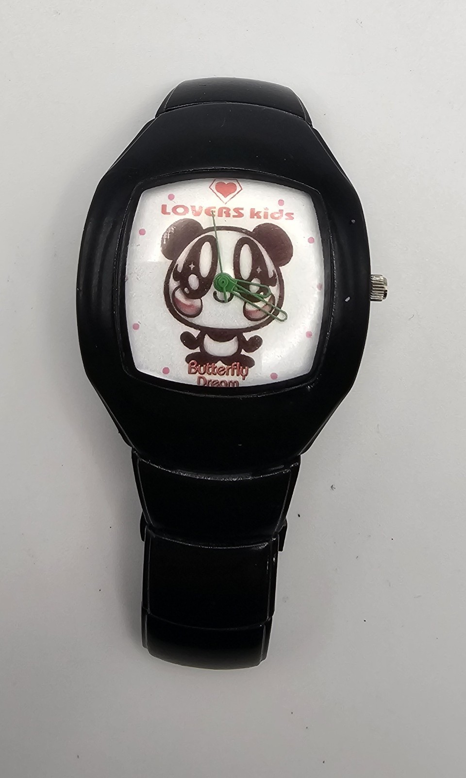 Butterfly Dream Lovers Kids Watch Black Panda Design- Working Condition