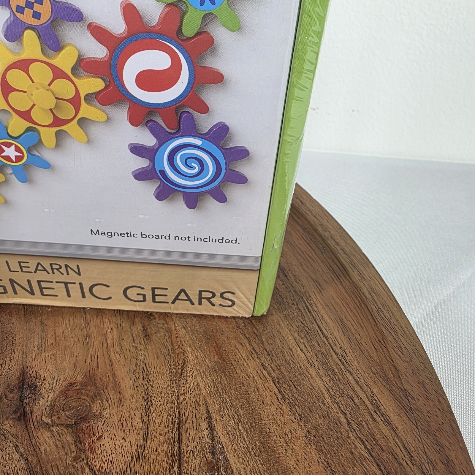 Lakeshore Turn & Learn Magnetic Gears Multicolor 22-Piece Set DD939 New Sealed