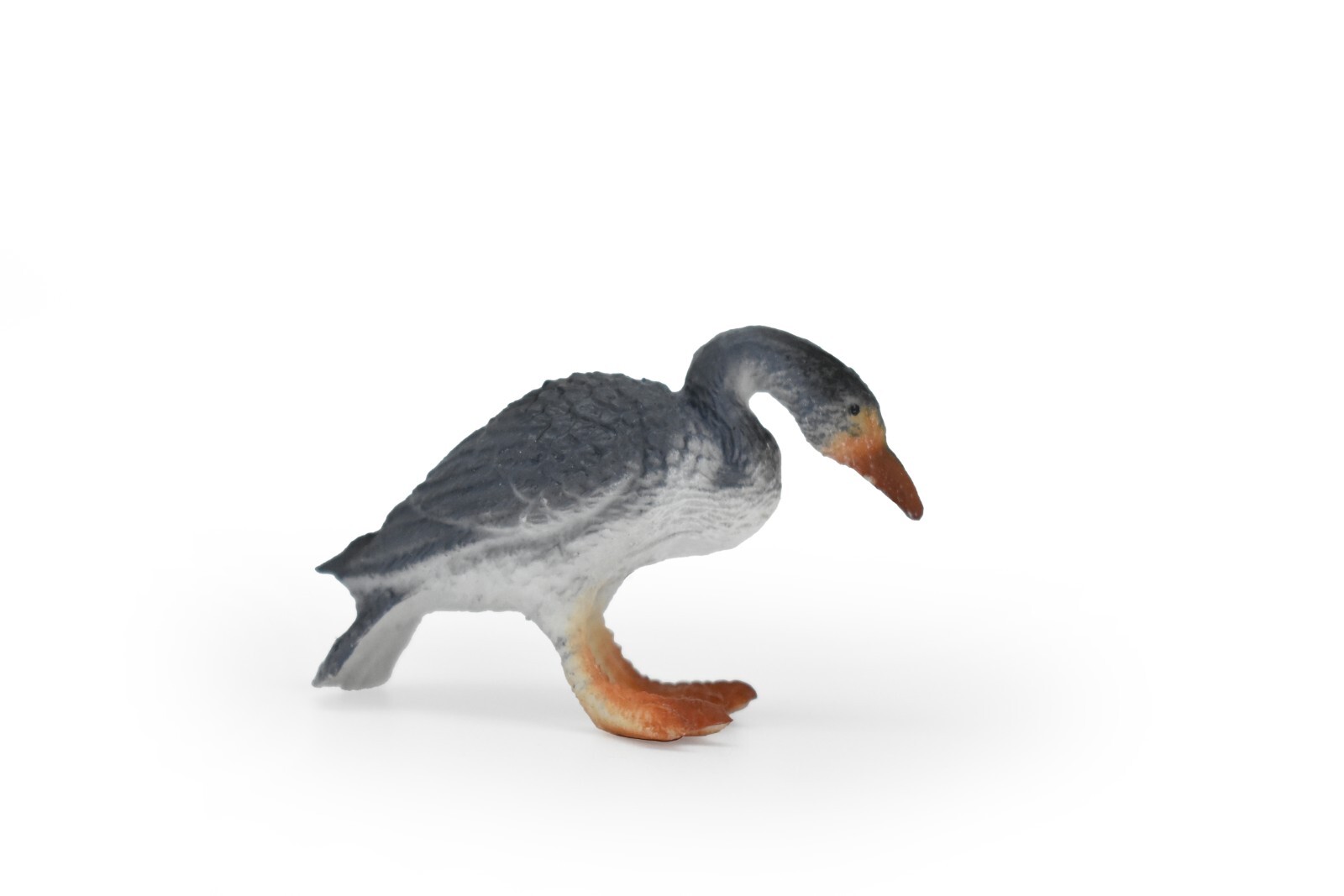 Goose, Graylag, Very Nice Plastic Model, Hand Painted Toy 2″ F620 B132
