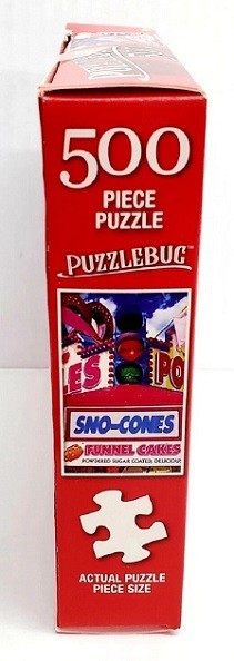 CRA-Z-ART 500PC PUZZLE JIGSAW SET MIX MARKET JAM FRUITS CARNIVAL CONCESSION NEW