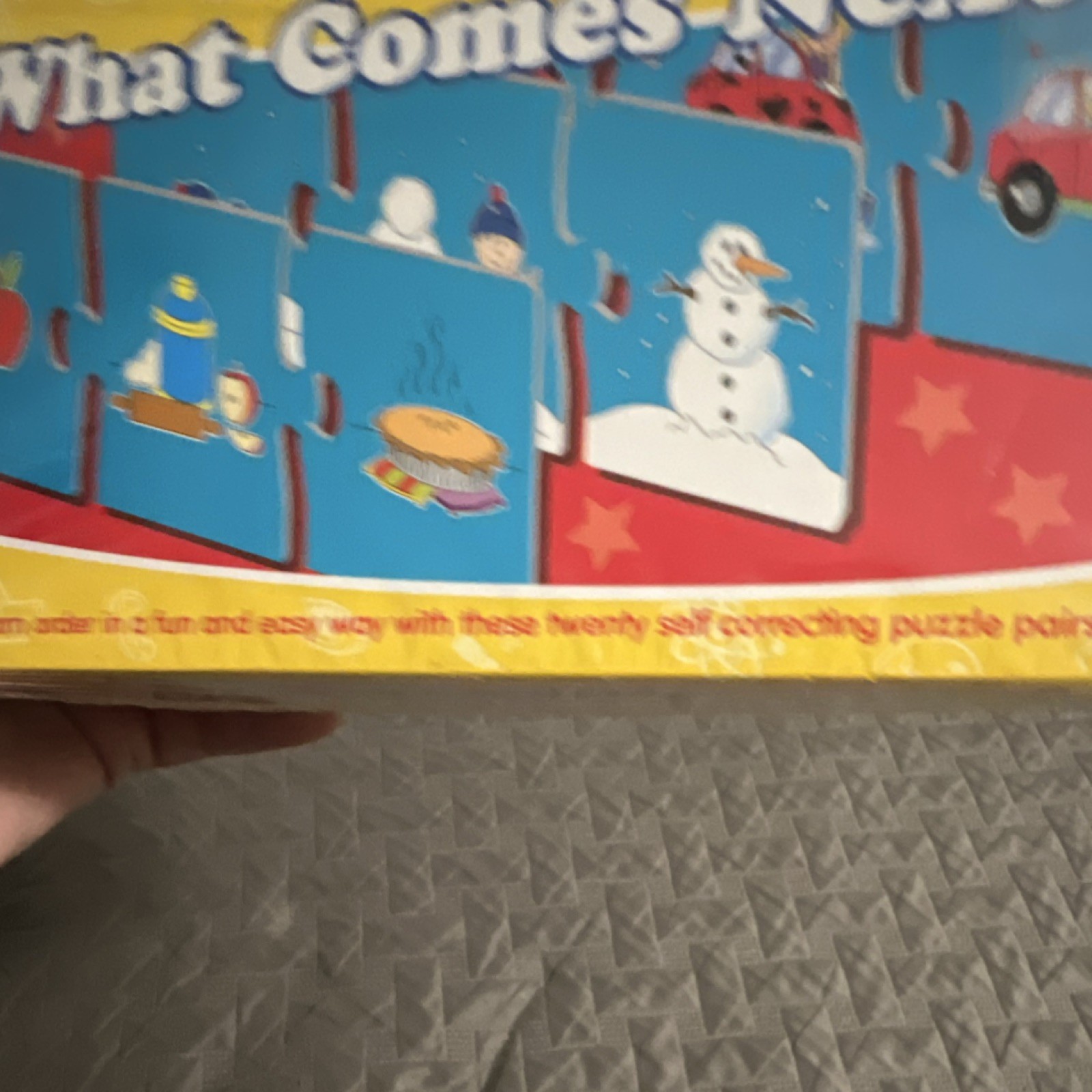 The Learning Journey Play & Discover What Comes Next? Sequencing Puzzle Ages 3+