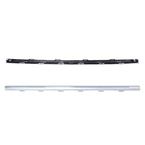 Pack of 3 Front Left Right Center Bumper Face Bar Grille Trim Molding for CRV