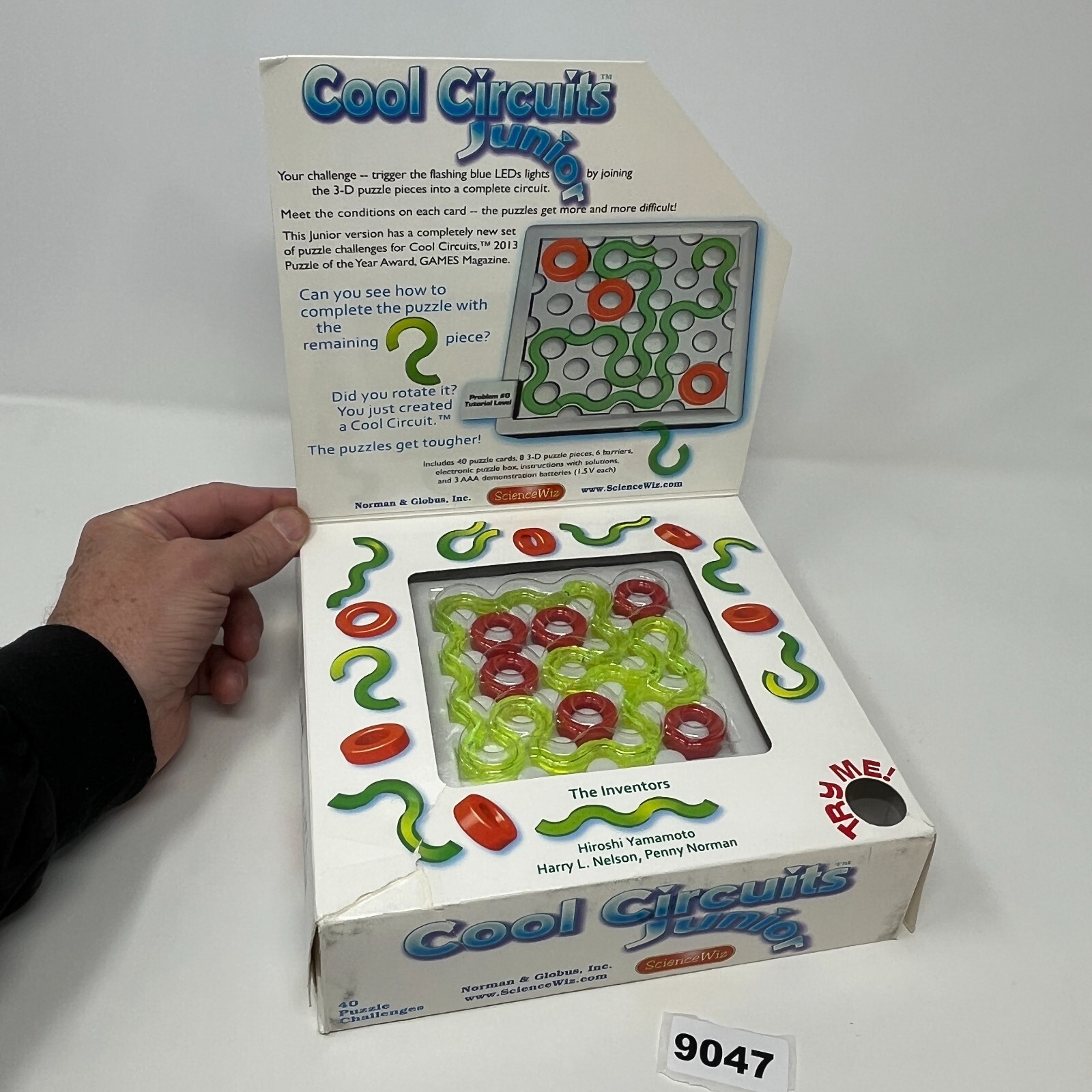 Cool Circuits Game Electronic Board – 40 Puzzle Challenges