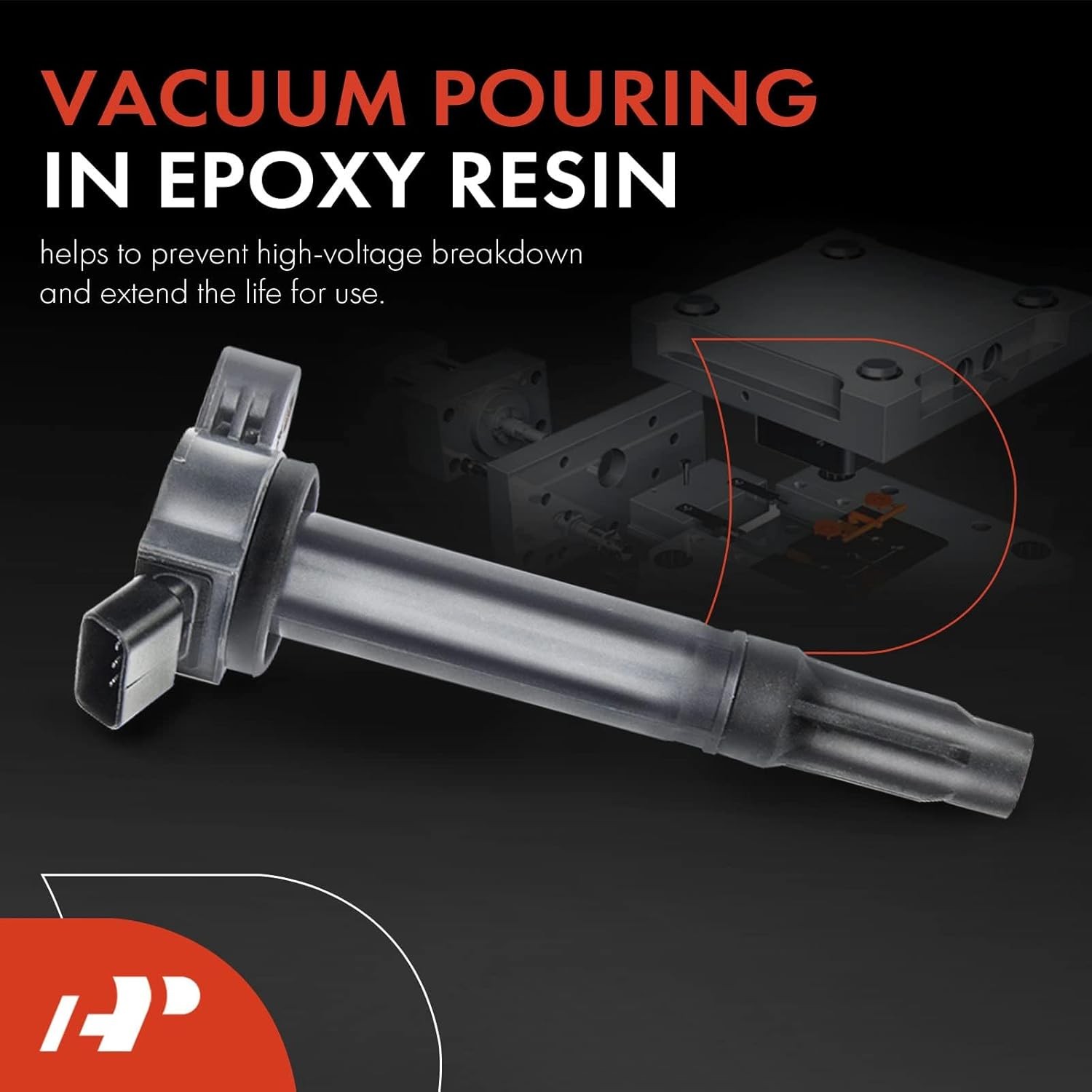 A-Premium 6PCS Ignition Coil Packs Compatible with Toyota, Lexus & Lotus Vehicle