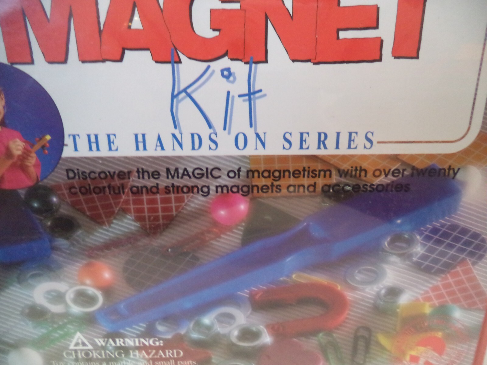 Vintage Dowling Magnets Very First Magnet Kit Great For Homeschool Science 1993