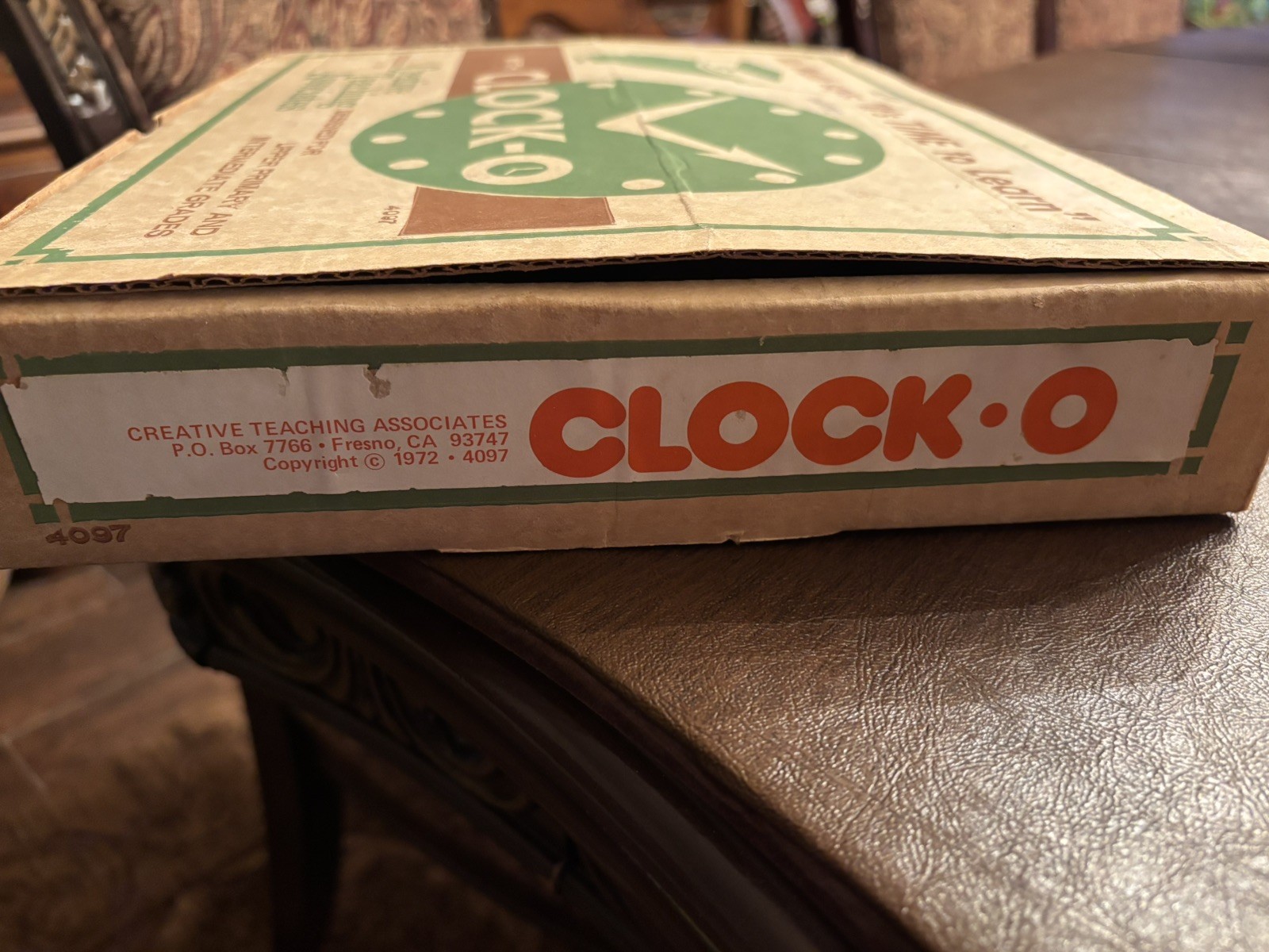 Vintage Clock -O From Creative Teaching Associates BN