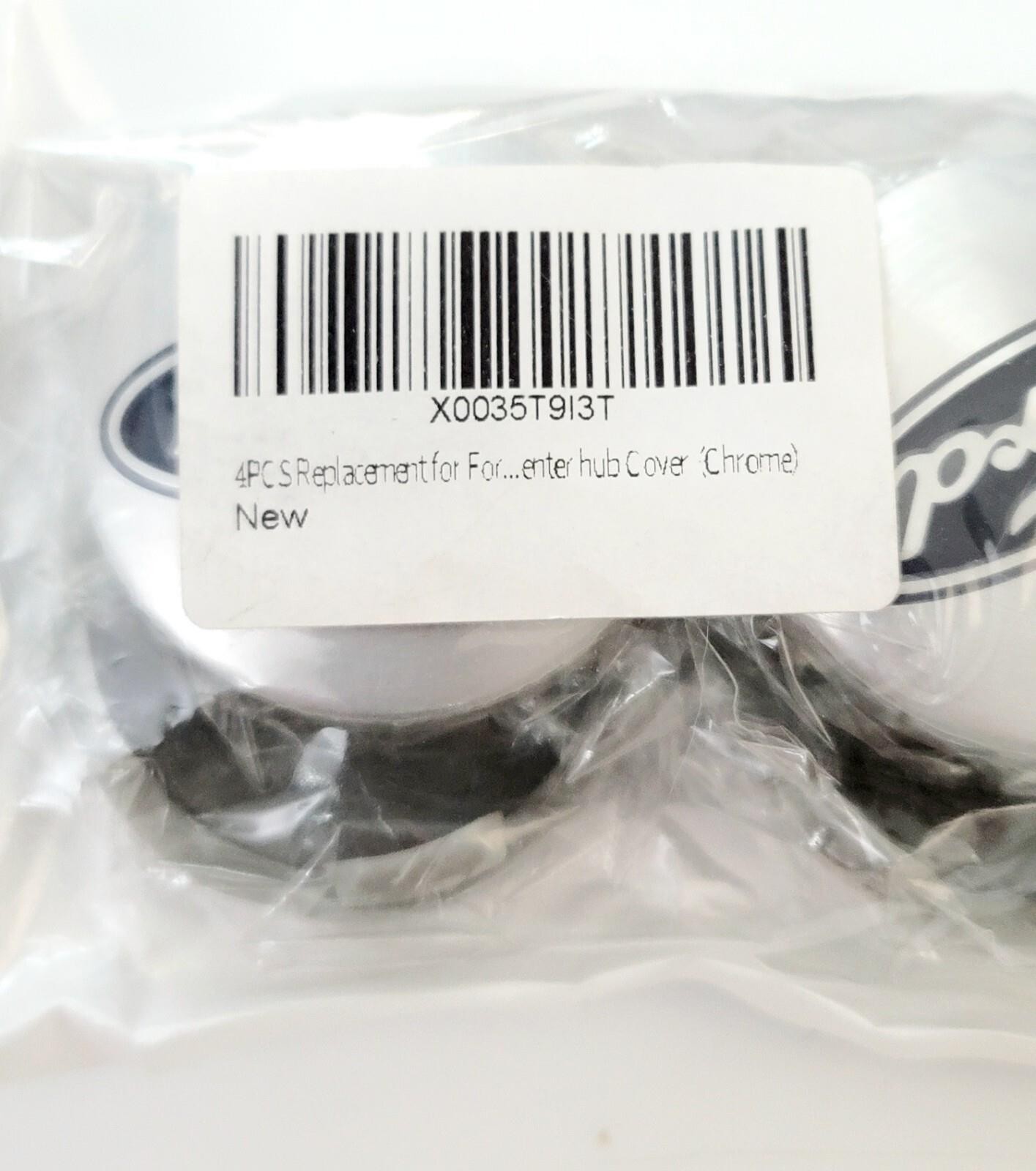 4 WHEEL CENTER CAP 2.125” 54mm 2 1/8” For Ford SILVER BLACK BLUE Cover Caps Tire