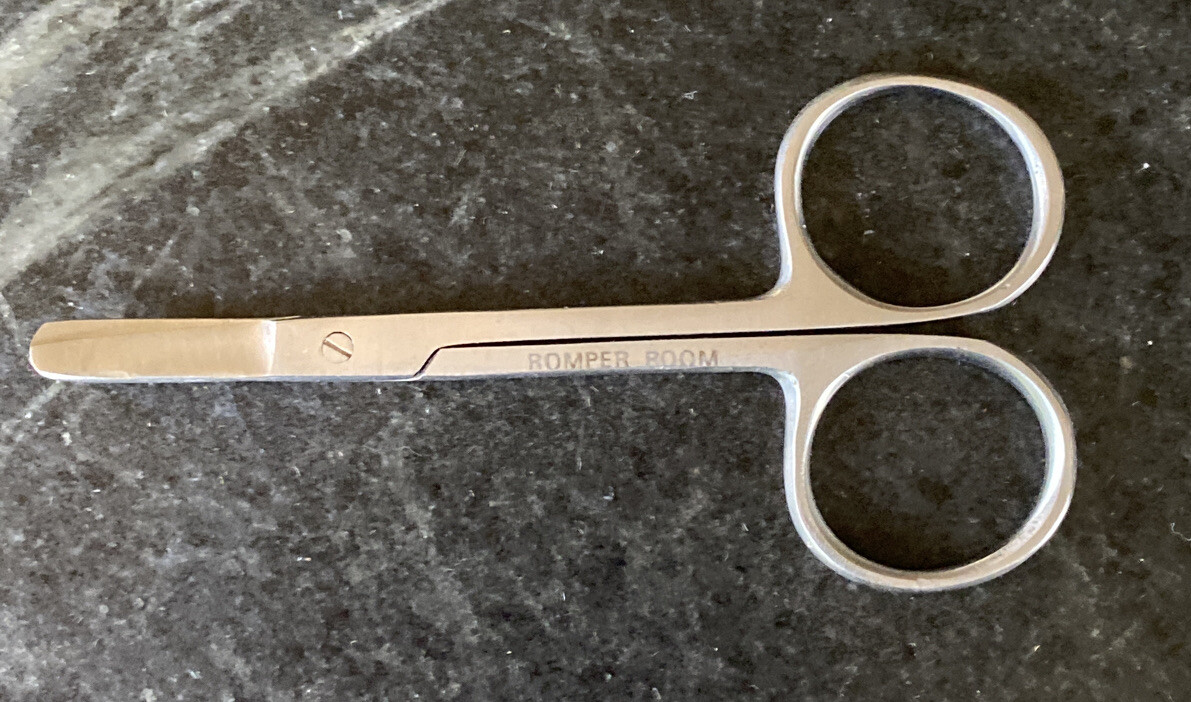 Vintage *RARE* Stamped Romper Room Child’s Size Toy Craft Scissors
