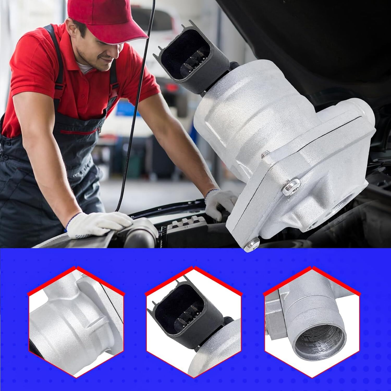 SMMS Secondary Air Injection Check Valve Compatible with Buick Allure LaCrosse
