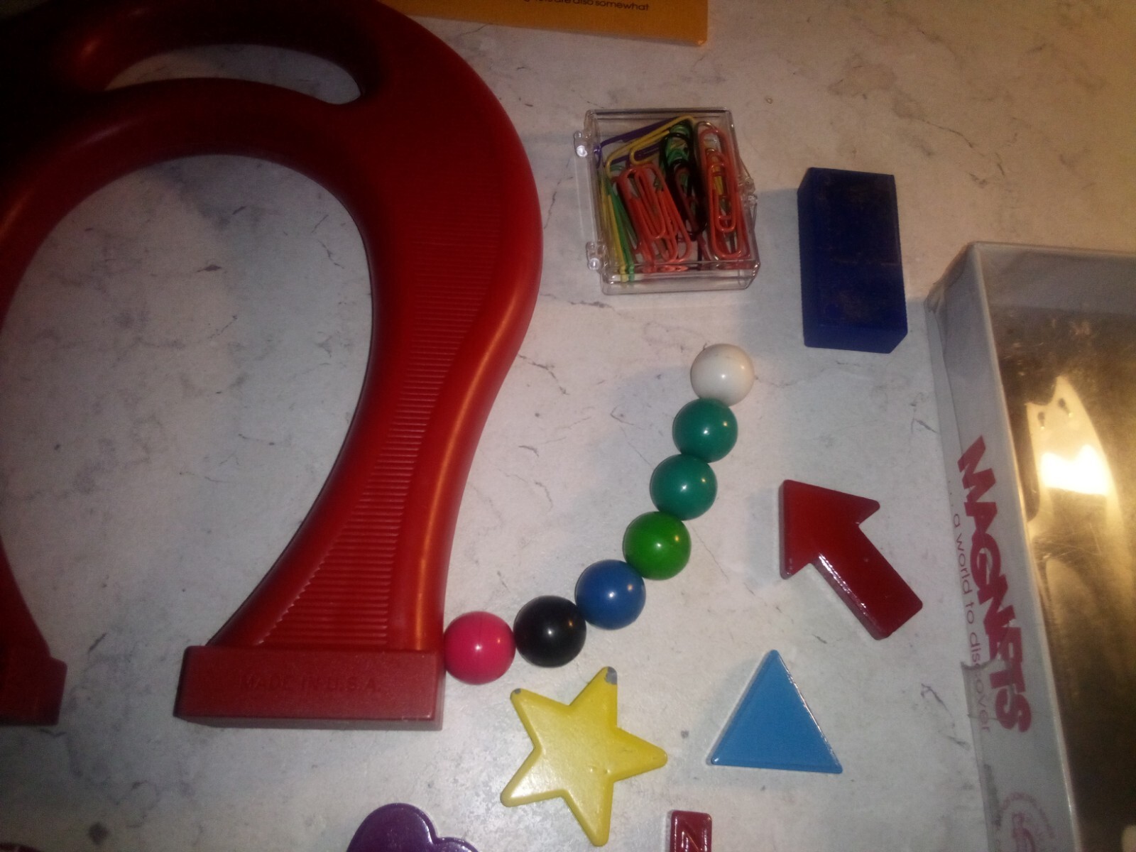 Vintage 45 Dowling Magnets Very First Magnet Kit Great For Homeschool Science