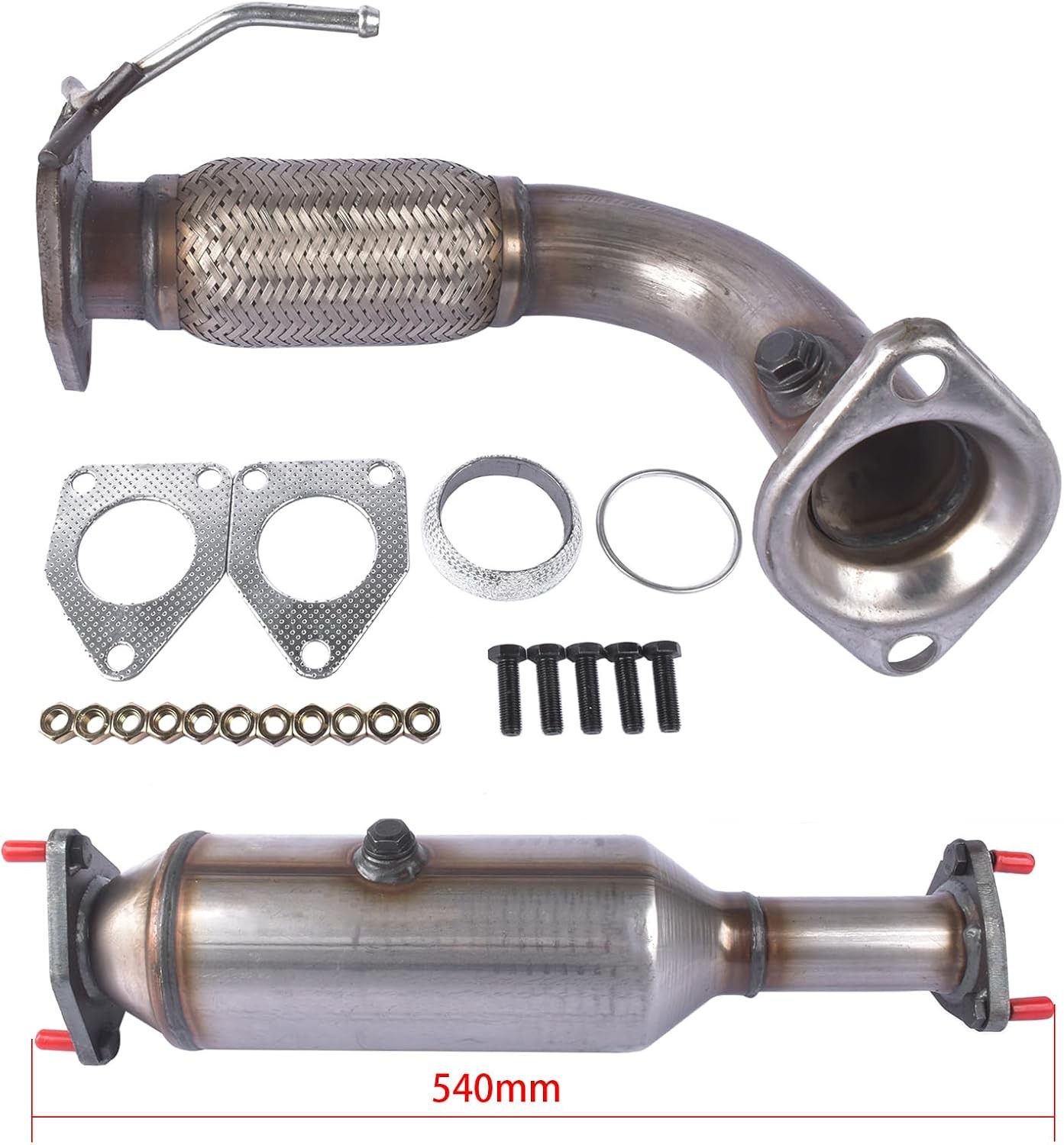 Catalytic Converter Front Flex Pipe Honda Accord 2.4L 2003-2007