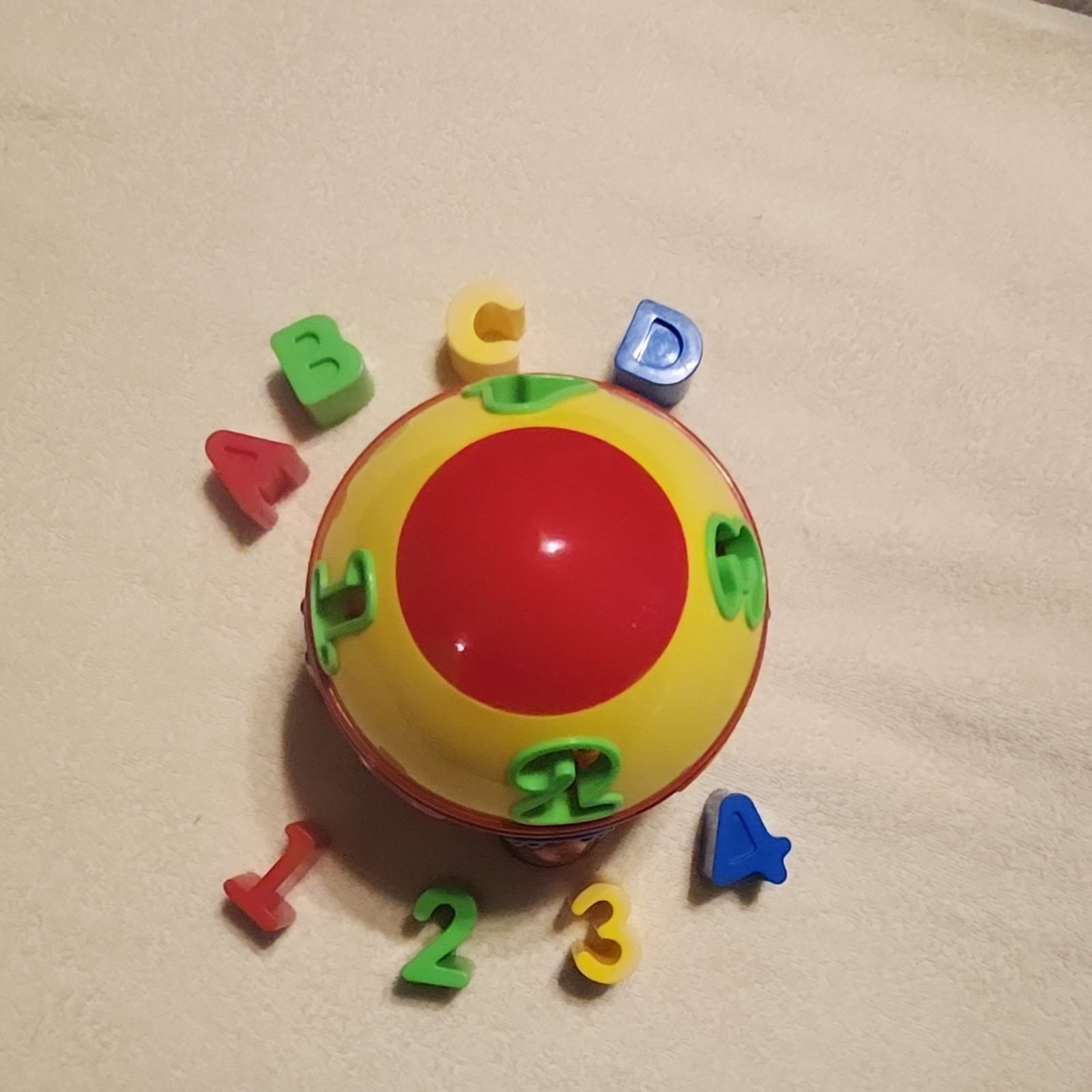 The Early Learning Journey Rocket Shape Sorter Alphabet & Numbers