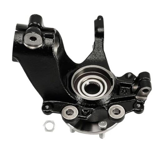 Front Steering Knuckle & Wheel Bearing Hub Assembly Compatible with Ford