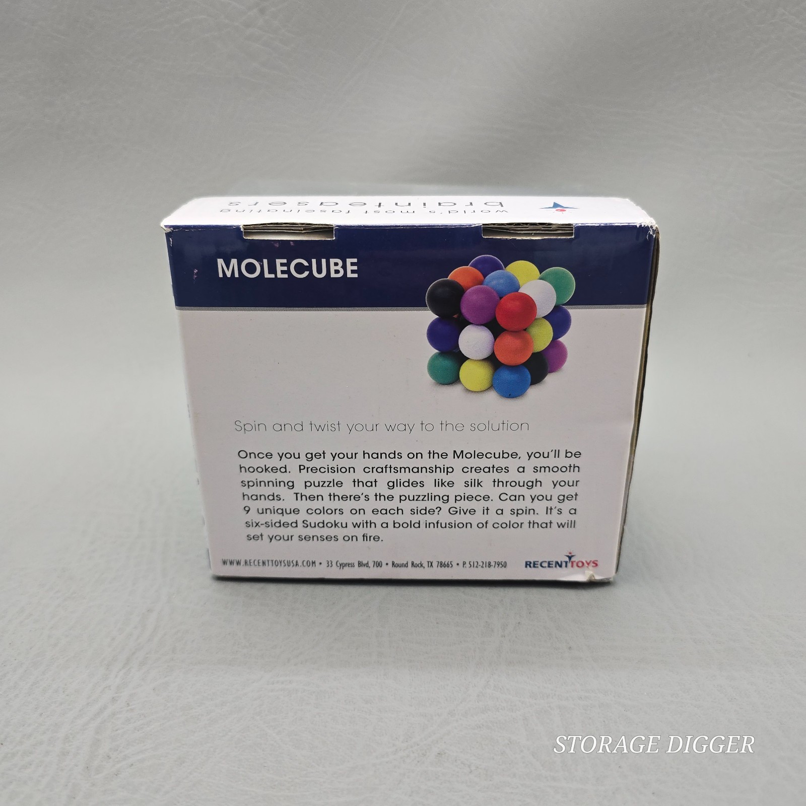 2016 Recent Toys Meffert’s Molecube Brainteaser Educational Toy, Boxed, China