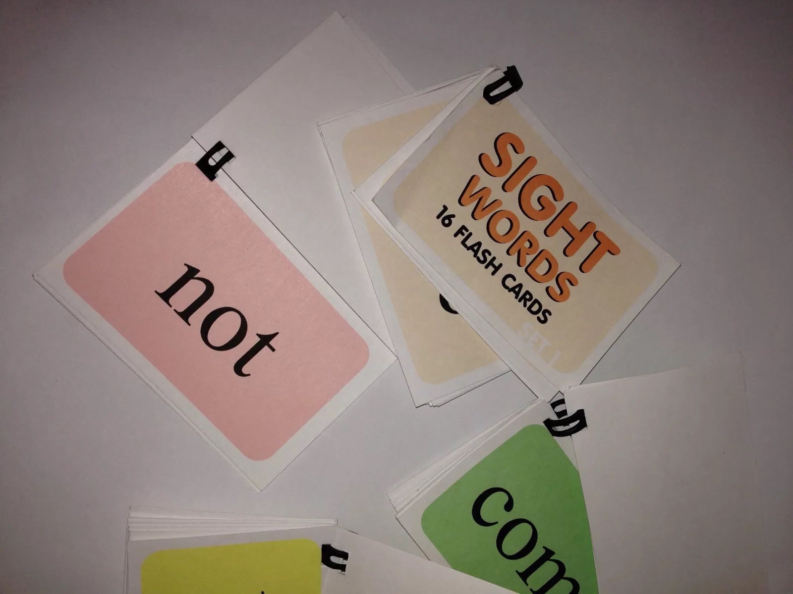 Sight Word – Flash Card Sets