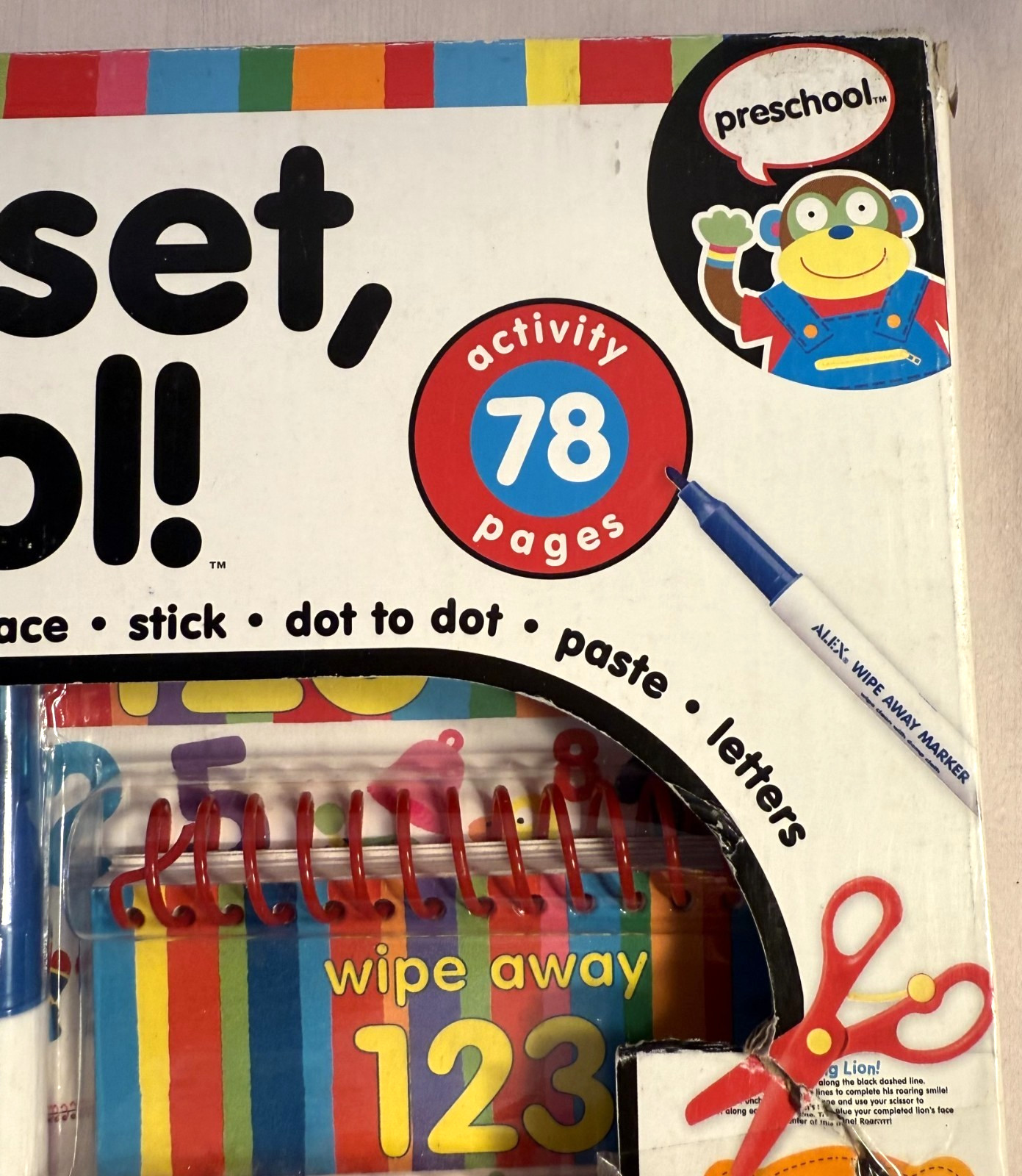Alex Little Hands Ready, Set, School! 78 Activity pages for Age 3+ Creativity